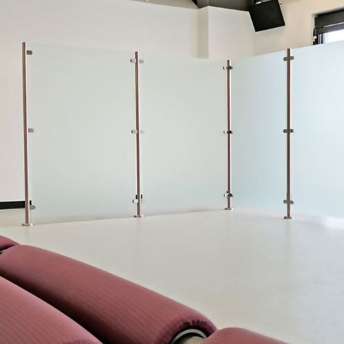 Office Glass Partition Systems​ frosted