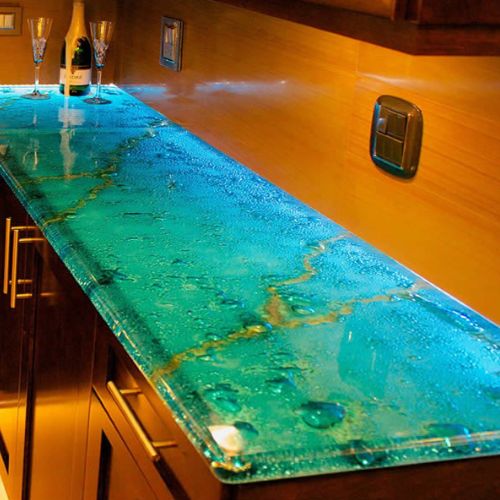 Glass COUNTER TOP