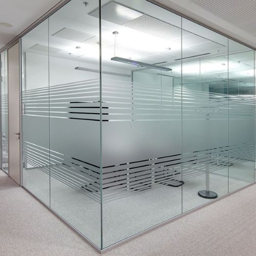 Office Glass Partition Systems​ frosted design